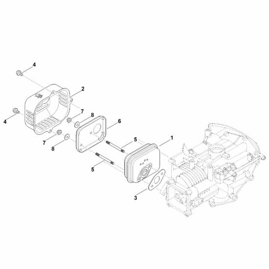Picture of F - Silenziatore EVC 200.3 C (EVC200-0005)